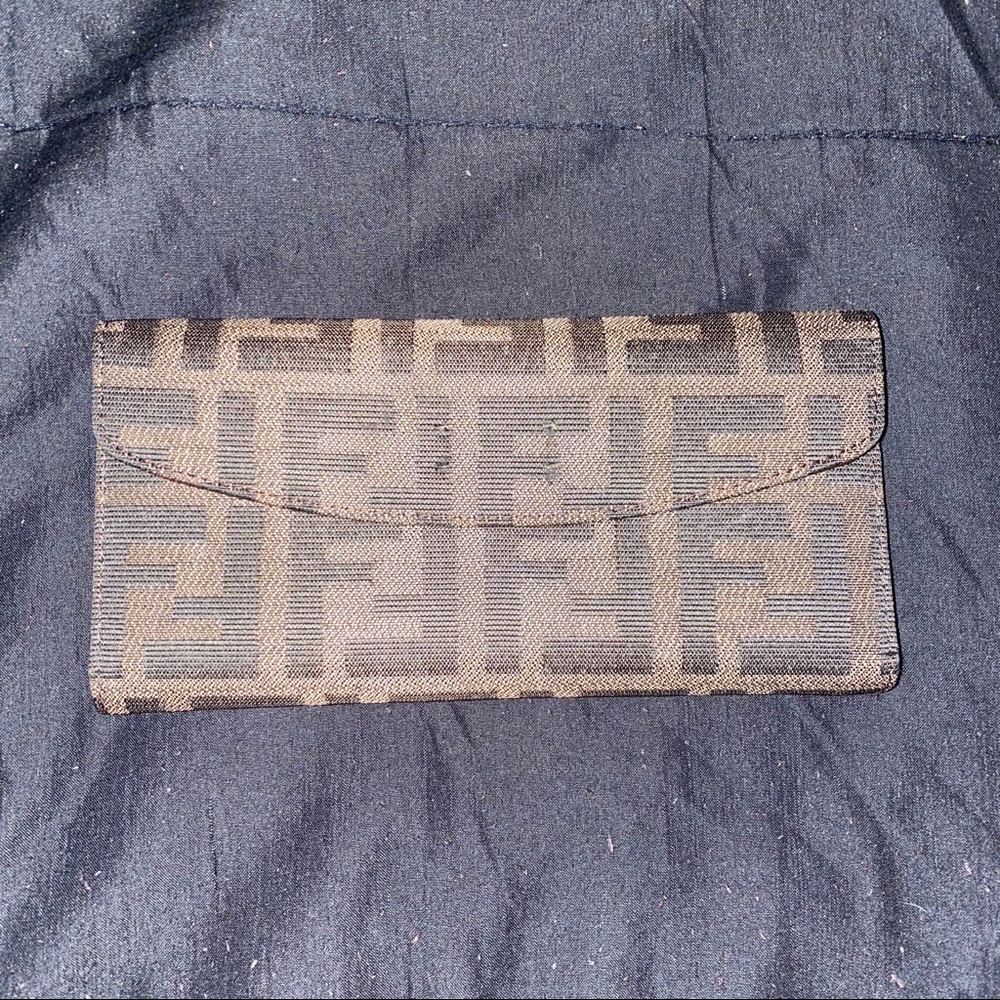 Fendi Brown Monogram Wallet